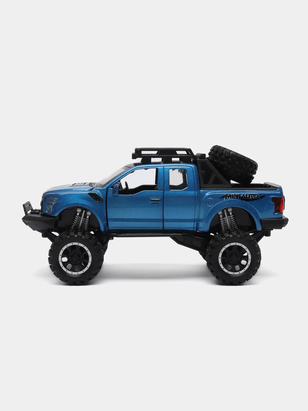 Металлическая игрушечная машинка Ford Raptor внедорожник
