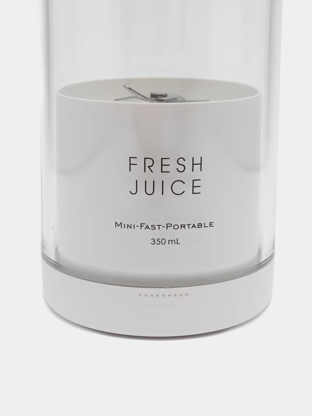 Белый портативный блендер Fresh Juice