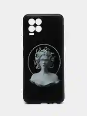 Карамельный силиконовый чехол для Realme 8 4G/Realme 8 Pro (Реалми 8/8 Про), с принтом, с рисунком