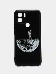 Мятный чехол для Xiaomi Redmi A1+/A2+/Poco C51 (Сяоми Редми А1 Плюс), с принтом