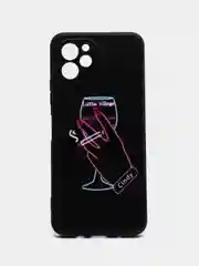 Голубой силиконовый чехол для Huawei NOVA Y61, с принтом, с рисунком (Хуавей Нова у61)