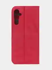 Красный чехол-книжка для Tecno Pova Neo 2 из нубука Super Creative