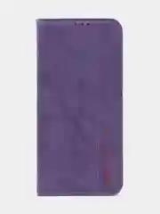 Фиолетовый чехол-книжка для Tecno Pova Neo 2 из нубука Super Creative