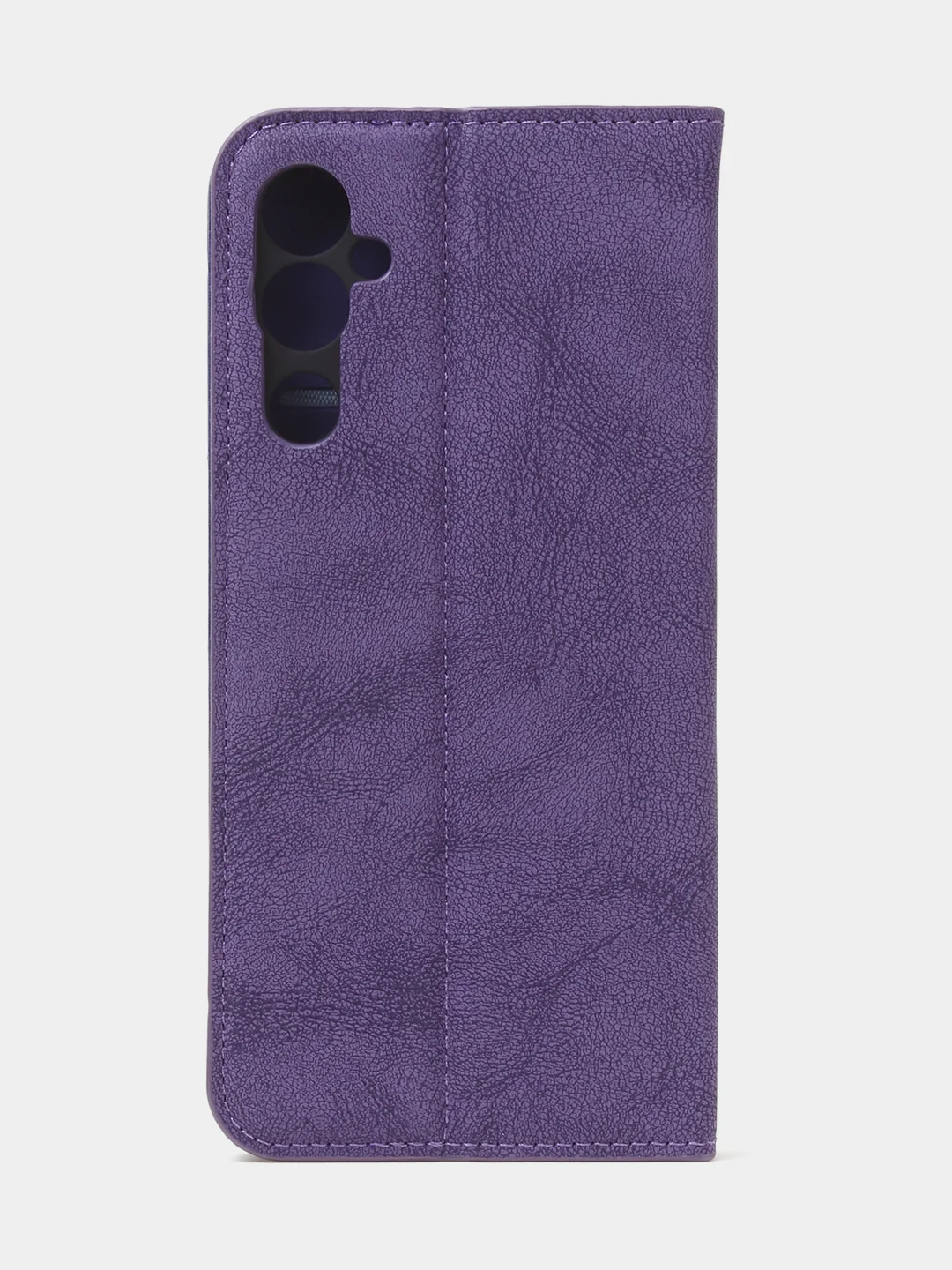 Фиолетовый чехол-книжка для Tecno Pova Neo 2 из нубука Super Creative