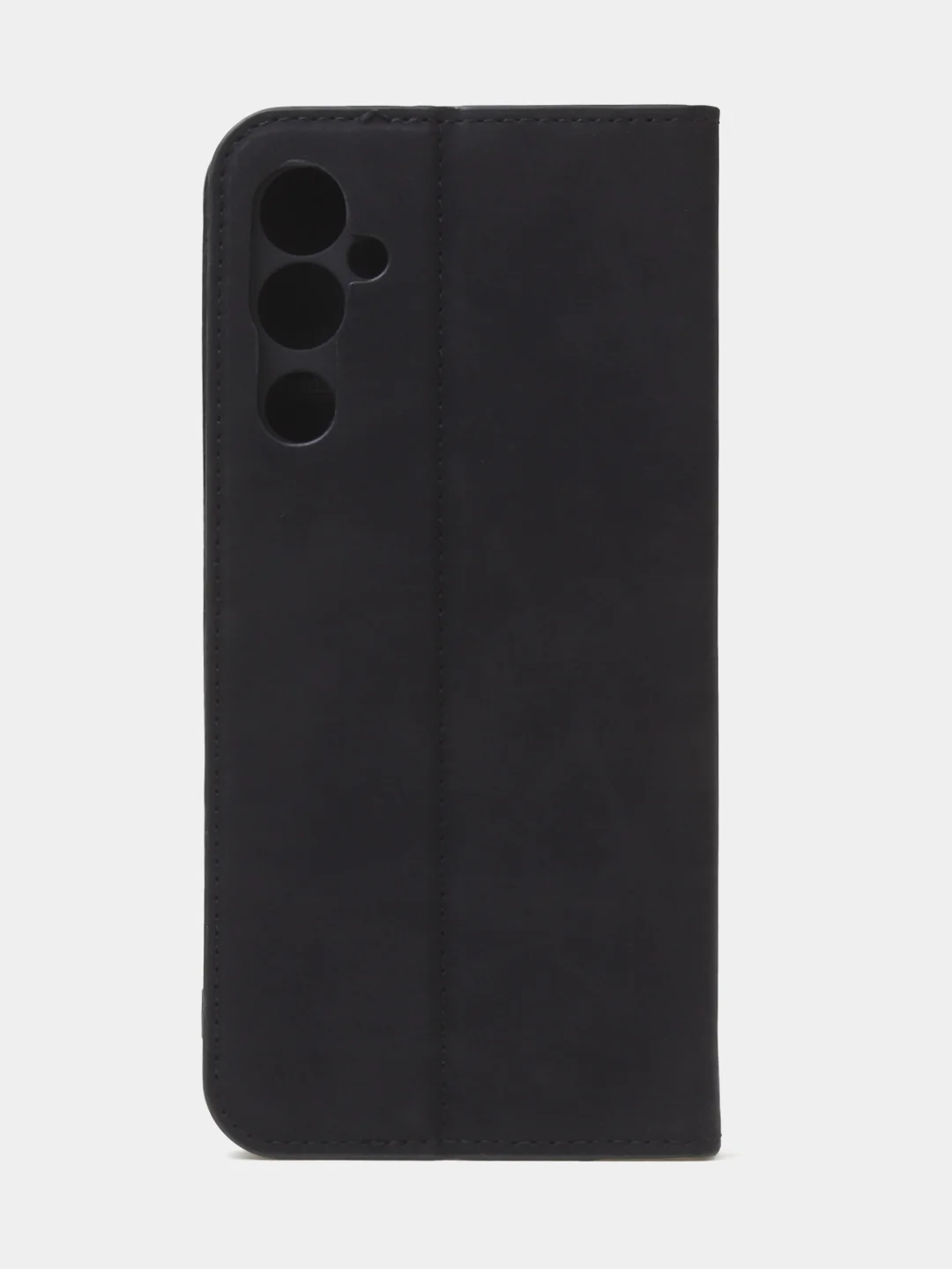 Черный чехол-книжка для Tecno Pova Neo 2 из нубука Super Creative