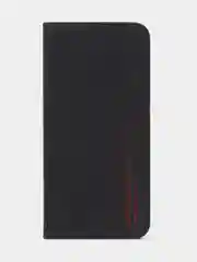Черный чехол-книжка для Tecno Pova Neo 2 из нубука Super Creative