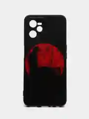 Сиреневый силиконовый чехол для Realme C35 4G/Realme Narzo 50A Prime, с принтом
