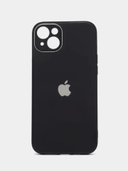 Чехол для iPhone (Айфон) 14, Pro, Plus, со стеклянной панелью