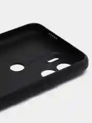 Тёмно-бордовый чехол для Xiaomi Redmi A1+/A2+/Poco C51 (Сяоми Редми А1 Плюс), с принтом