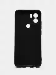Тёмно-бордовый чехол для Xiaomi Redmi A1+/A2+/Poco C51 (Сяоми Редми А1 Плюс), с принтом