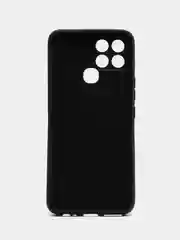 Серебряный чехол для Infinix Smart 6/Smart 6Plus с принтом, с рисунком (Инфиникс Смарт 6)