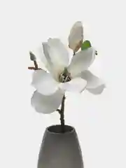 Белый искусственные цветы магнолия