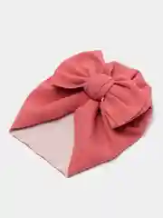 Пастельно-коралловый тюрбан детский, шапка для малышей, чалма для девочек