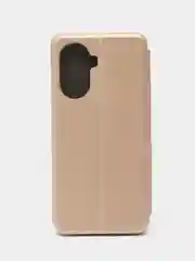 Золотой чехол-книжка для Huawei Nova Y70, Nova Y90 на магните
