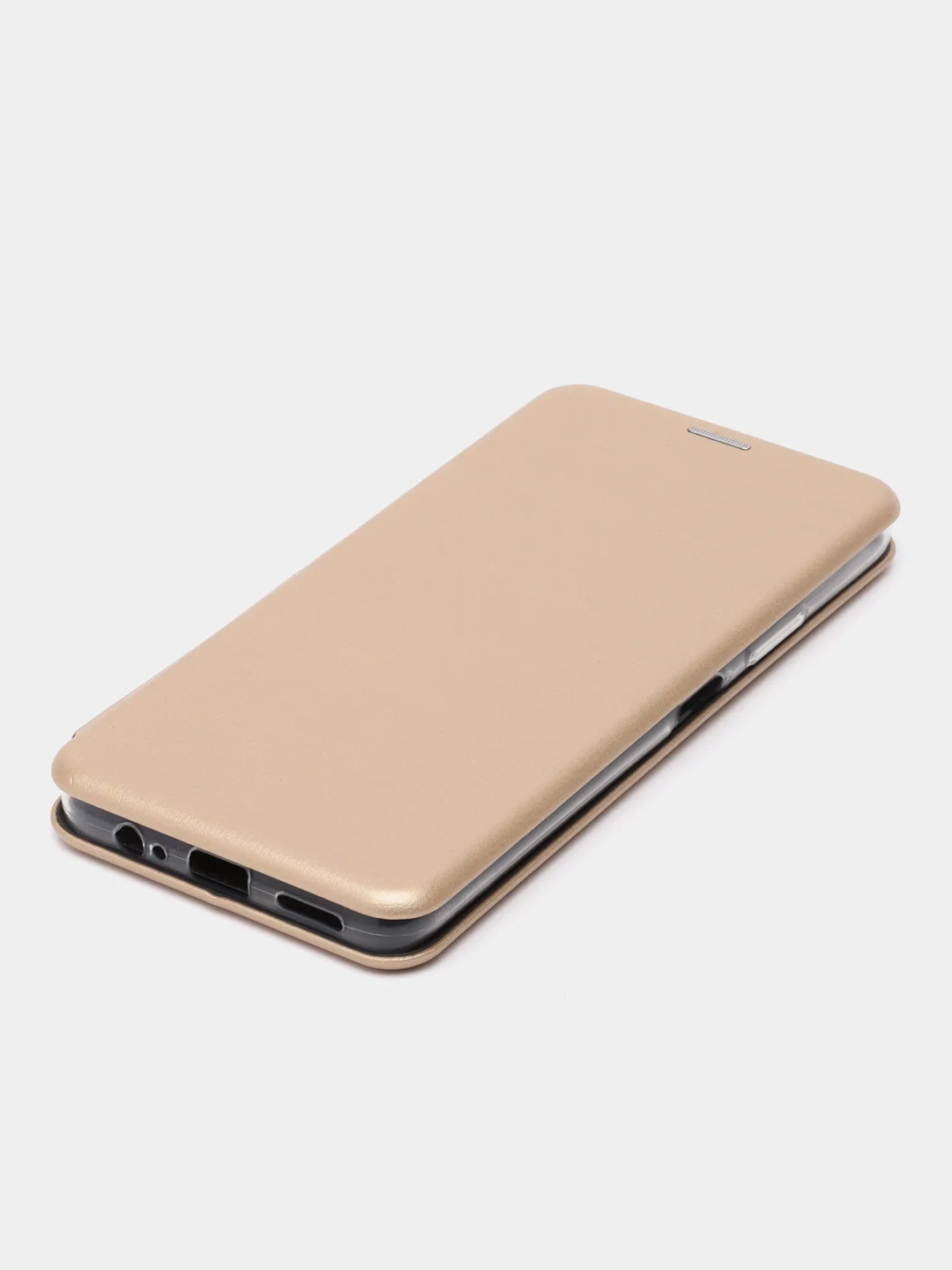 Золотой чехол-книжка для Huawei Nova Y70, Nova Y90 на магните