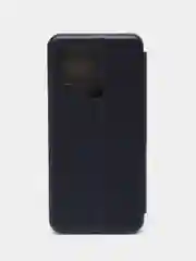 Темно-синий чехол-книжка для Xiaomi Redmi A1+, A1 Plus, на магните