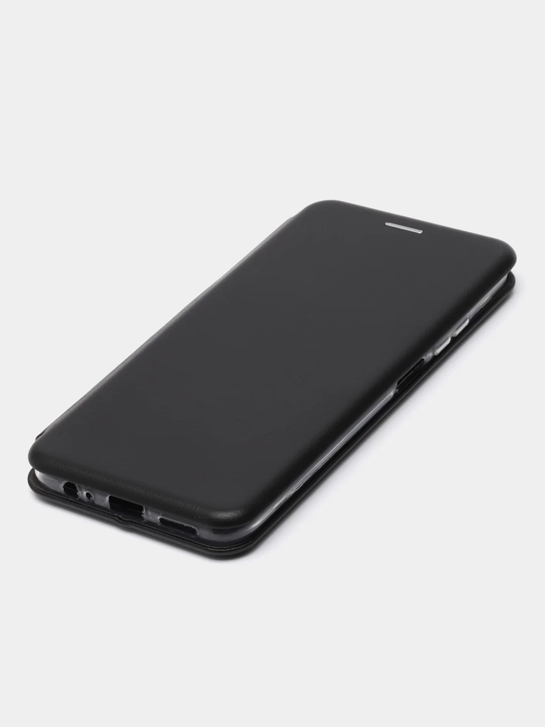 Черный чехол-книжка для Xiaomi Poco M5S, Redmi Note 10, Note 10S