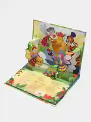 Книжка панорамка картонная 3D К. Чуковский "Муха-Цокотуха", 27х20 см. Проф-Пресс