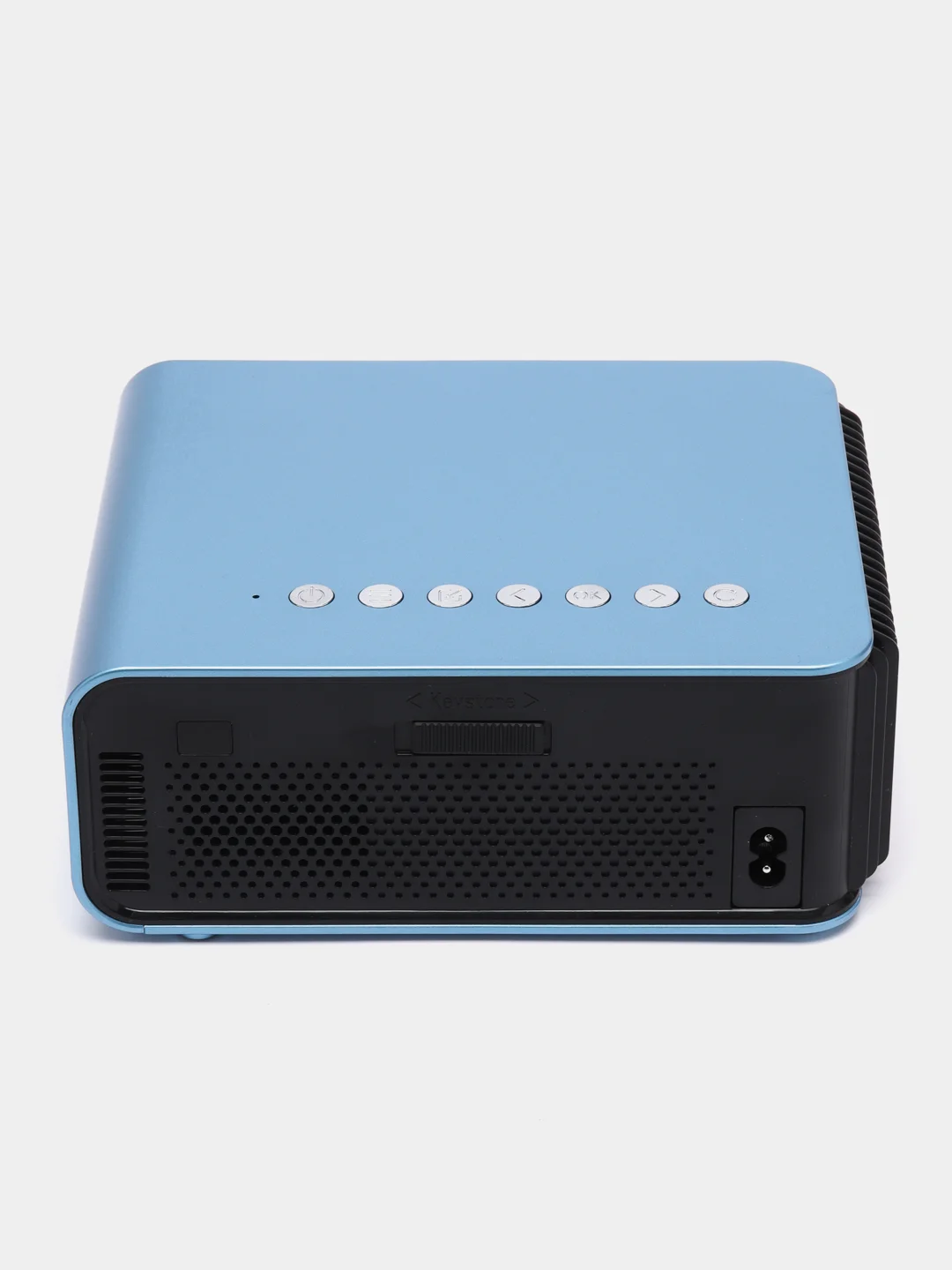 Синий проектор с беспроводным подключением AAO YG-T4 1080P, WIFI Bluetooth multiscreen