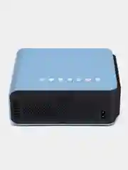 Синий проектор с беспроводным подключением AAO YG-T4 1080P, WIFI Bluetooth multiscreen