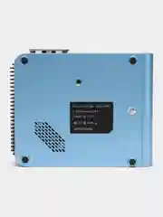 Синий проектор с беспроводным подключением AAO YG-T4 1080P, WIFI Bluetooth multiscreen