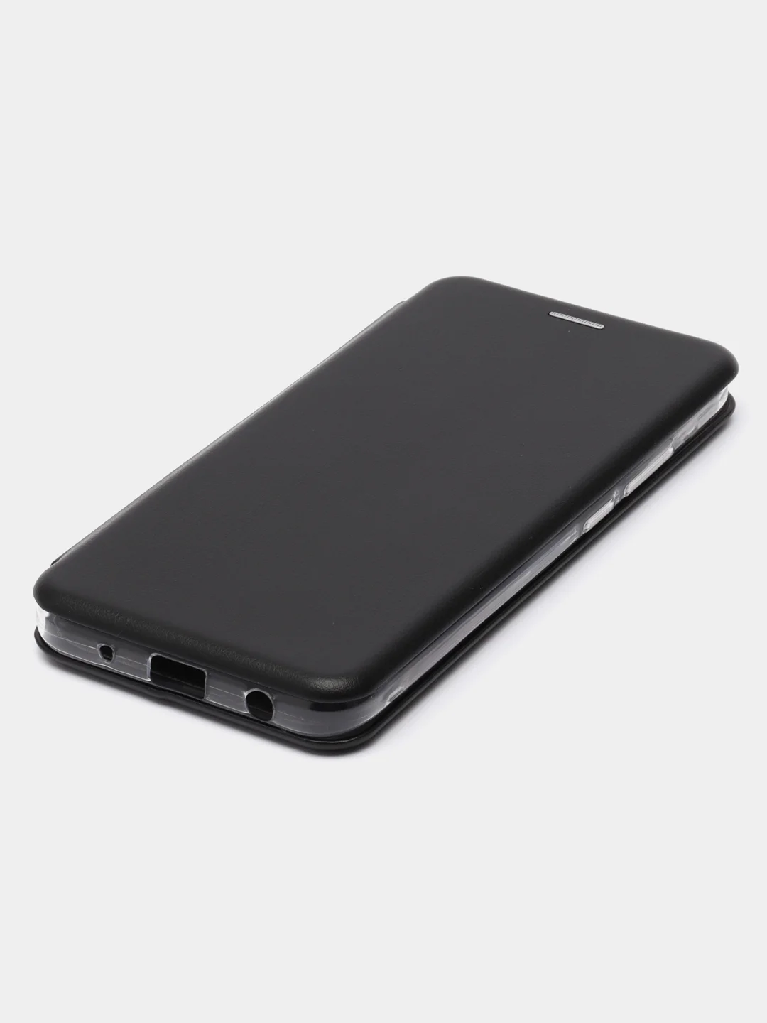 Черный чехол-книжка для Xiaomi Redmi A1+, A1 Plus, на магните