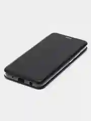 Черный чехол-книжка для Xiaomi Redmi A1+, A1 Plus, на магните