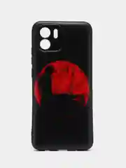 Сиреневый чехол для Xiaomi Redmi A1 / A2, с принтом, с рисунком (Сяоми Редми А1 / А2)