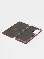 Красный чехол книжка для Xiaomi 12 Lite, Redmi 12T, Xiaomi 12T PRO на магните