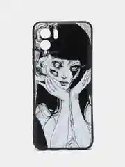 Белый чехол для Xiaomi Redmi A1 / A2, с принтом, с рисунком (Сяоми Редми А1 / А2)