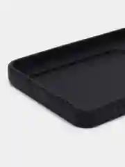 Черный чехол для Honor X8a (Хонор Х8а, Икс 8А), с карманом для карт, черный