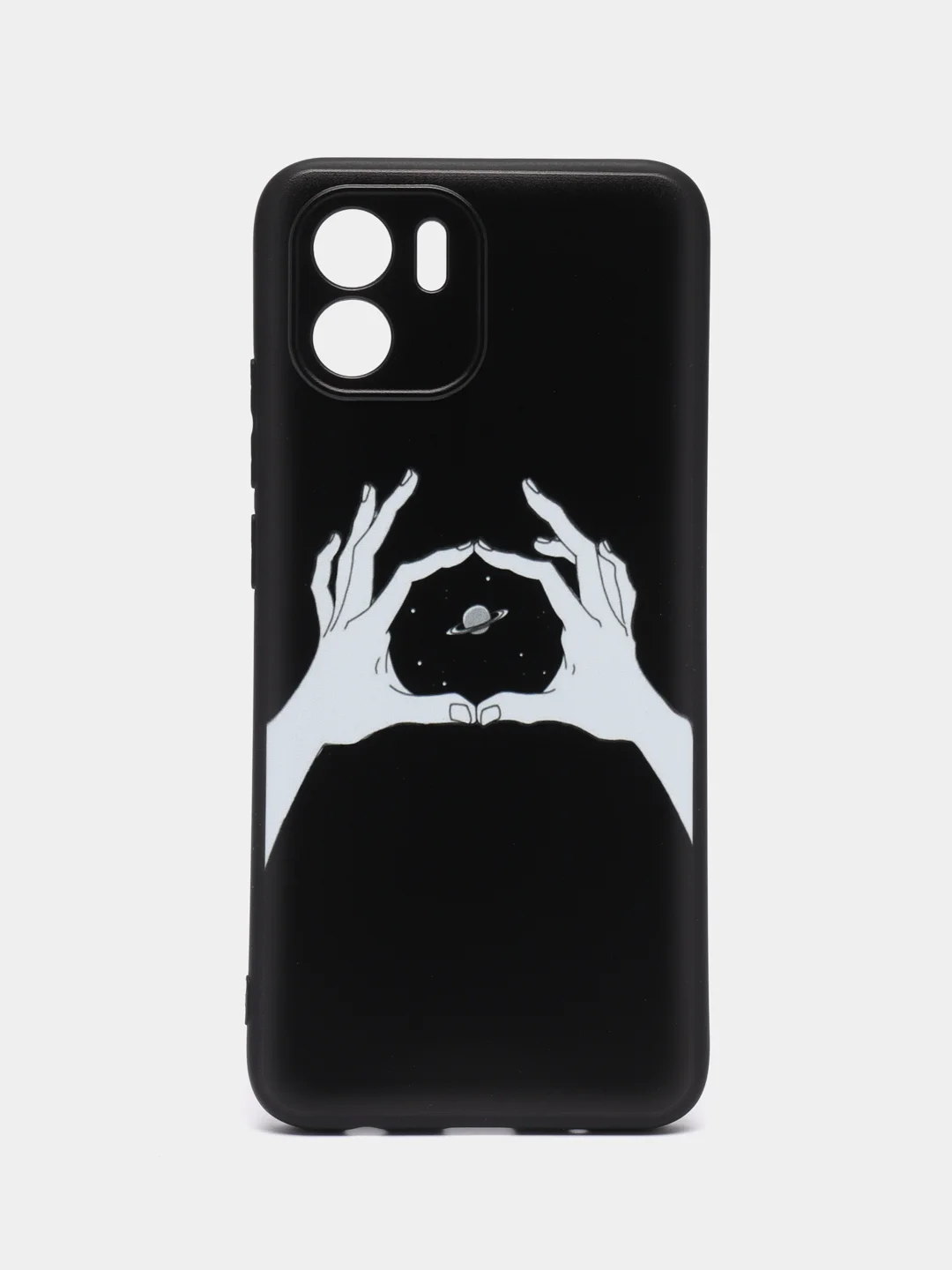 Пастельно-коралловый чехол для Xiaomi Redmi A1 / A2, с принтом, с рисунком (Сяоми Редми А1 / А2)