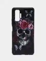Тёмно-бордовый силиконовый чехол на Xiaomi Note 10 Pro 4G, Note 10 Pro Max, (Сяоми Нот 10 Про Макс)