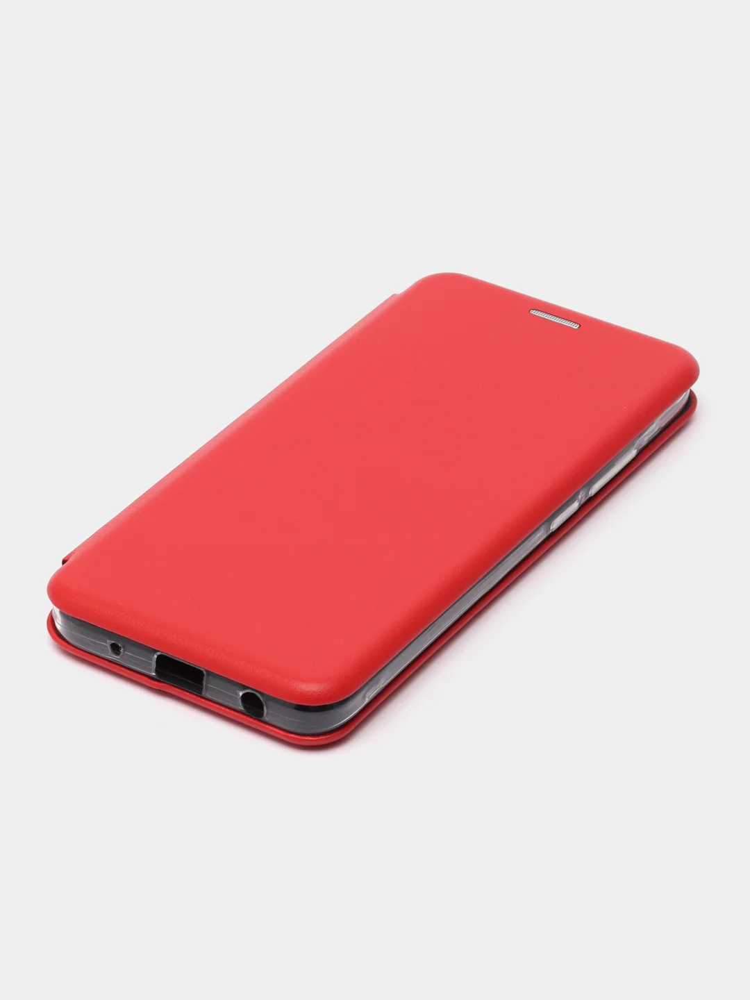 Красный чехол-книжка для Xiaomi Redmi A1+, A1 Plus, на магните
