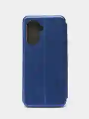 Синий чехол-книжка для Huawei Nova Y70, Nova Y90 на магните