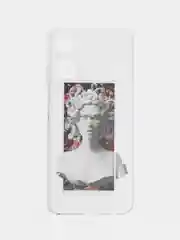 Аметистовый силиконовый чехол для Realme 10 4G, с принтом, с рисунком (Реалми 10 4г)