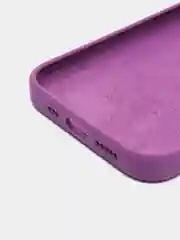Пурпурный чехол Silicone Case для iPhone 14, 14 Pro, 14 Plus, 14 Pro Max, с закрытым низом