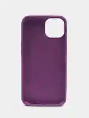 Пурпурный чехол Silicone Case для iPhone 14, 14 Pro, 14 Plus, 14 Pro Max, с закрытым низом