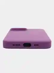 Пурпурный чехол Silicone Case для iPhone 14, 14 Pro, 14 Plus, 14 Pro Max, с закрытым низом