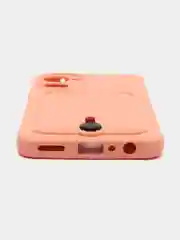 Конфетный чехол для Realme 10, Реалми 10 силиконовый, с карманом для карты