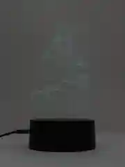 Белый светодиодный LED светильник-ночник 3D/RGB ночник