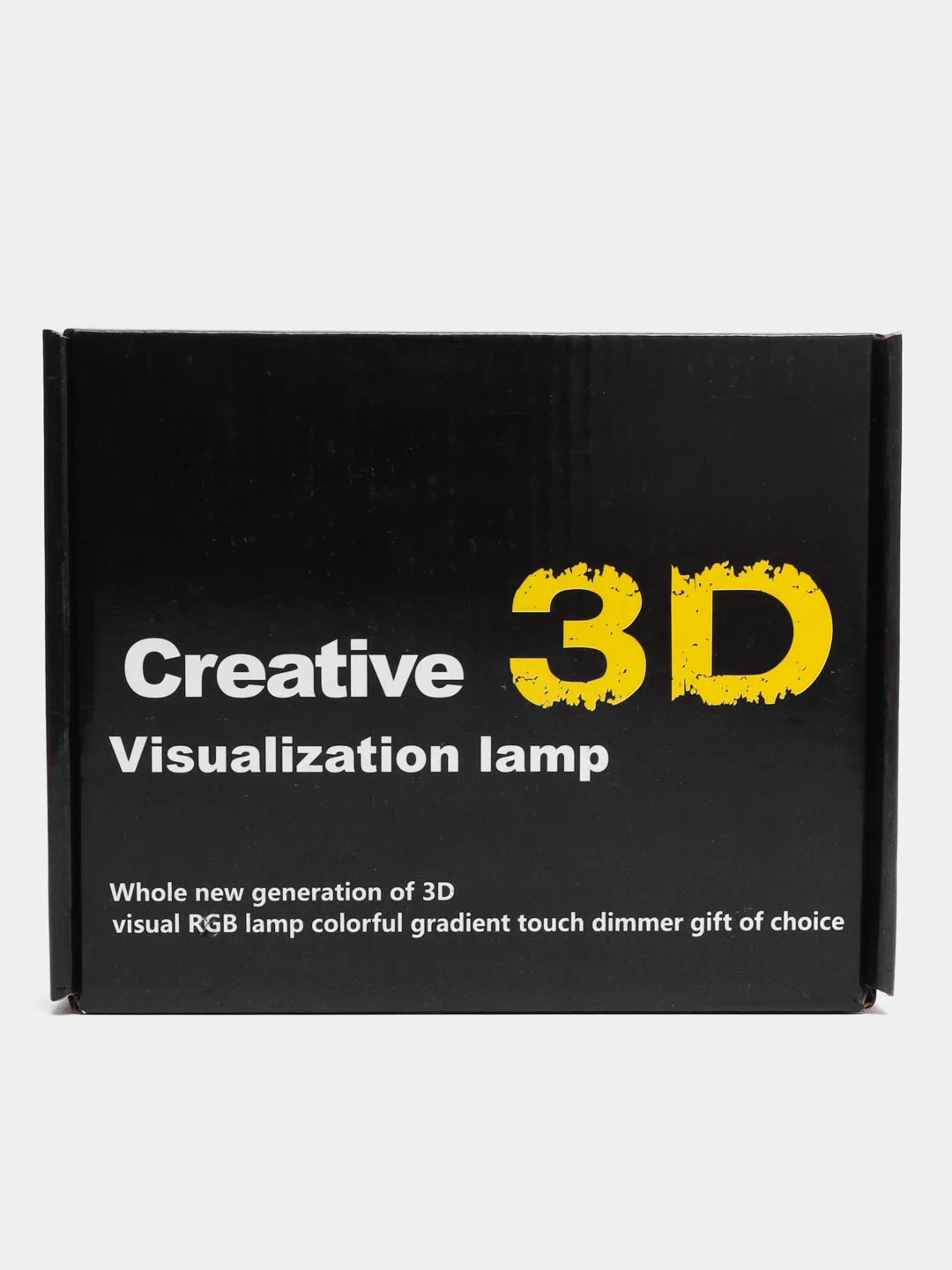 Белый светодиодный LED светильник-ночник 3D/RGB ночник