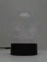 Бежевый меланж светодиодный LED светильник-ночник 3D/RGB ночник