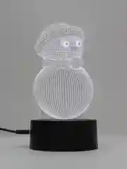 Бордовый светодиодный LED светильник-ночник 3D/RGB ночник