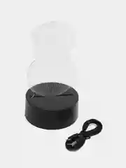 Бордовый светодиодный LED светильник-ночник 3D/RGB ночник