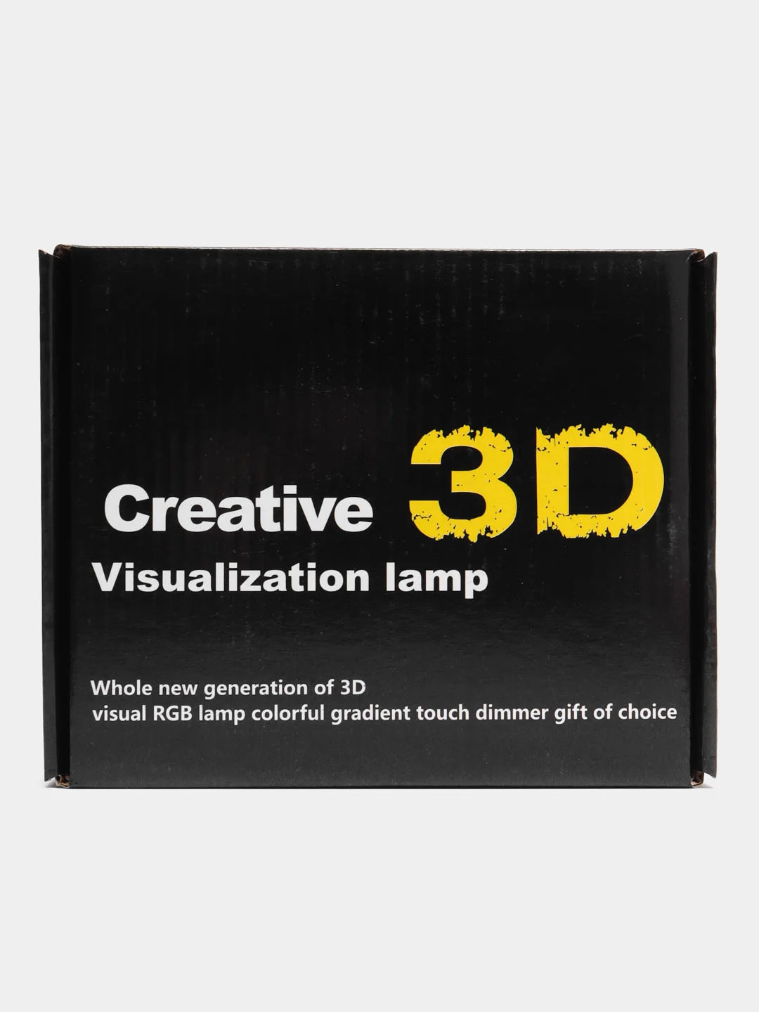Бордовый светодиодный LED светильник-ночник 3D/RGB ночник