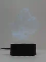 Аметистовый светодиодный LED светильник-ночник 3D/RGB ночник