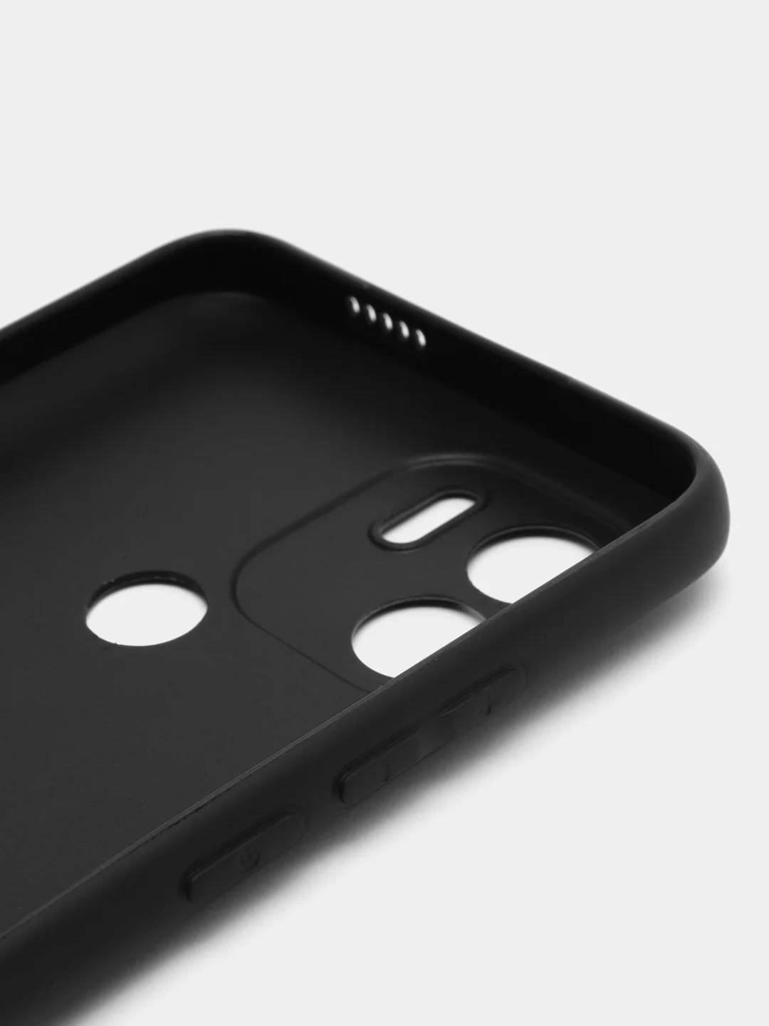 Пастельно-коралловый чехол для Xiaomi Redmi A1+/A2+/Poco C51 (Сяоми Редми А1 Плюс), с принтом