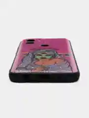 Приглушённый хаки чехол для Xiaomi Redmi A1+/A2+/Poco C51 (Сяоми Редми А1 Плюс), с принтом