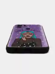 Пурпурный чехол для Xiaomi Redmi A1+/A2+/Poco C51 (Сяоми Редми А1 Плюс), с принтом